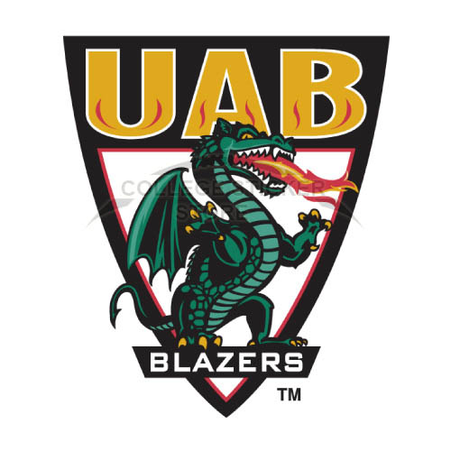 Diy UAB Blazers Iron-on Transfers (Wall Stickers)NO.6634